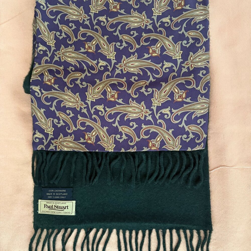 men's silk/cashmere scarf